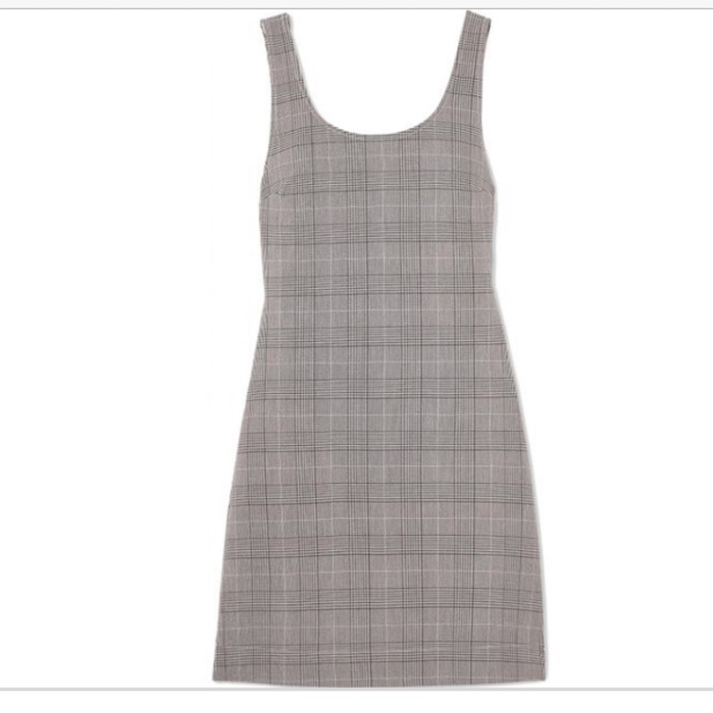 Ganni Checked Gray dress size S 36